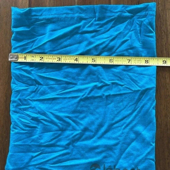 Le Bent definitive le neck warmer bamboo merino wool lightweight 200gm aqua - Picture 5 of 8